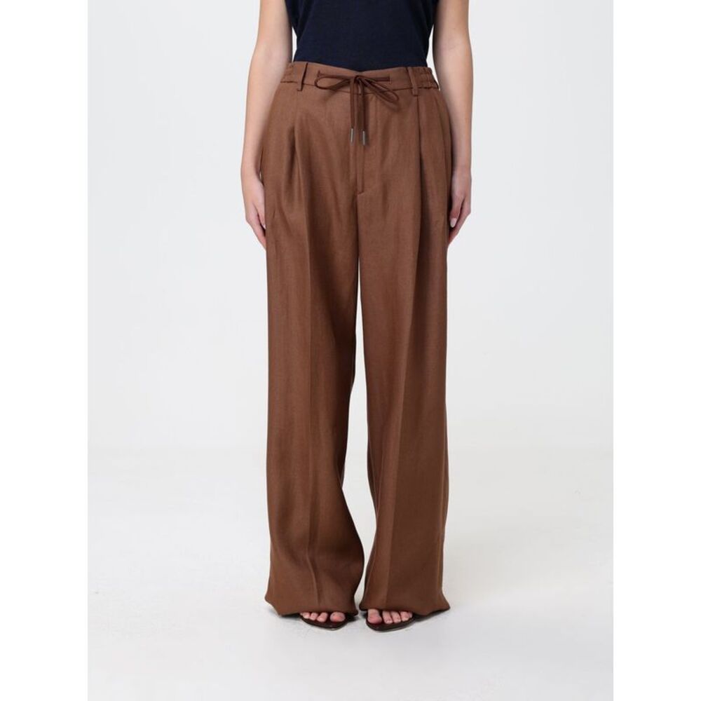 Tagliatore Pants Woman Brown